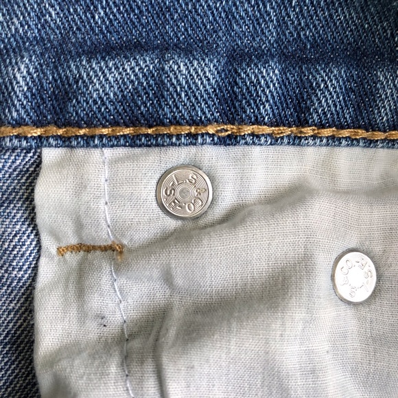 Levi’s slim ankle length mid rise blue jeans w 28 - Picture 12 of 13